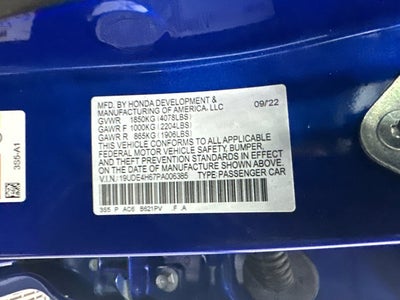 2023 Acura Integra w/A-Spec Technology Package