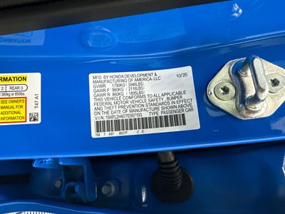 2026 Honda Civic Hatchback Sport