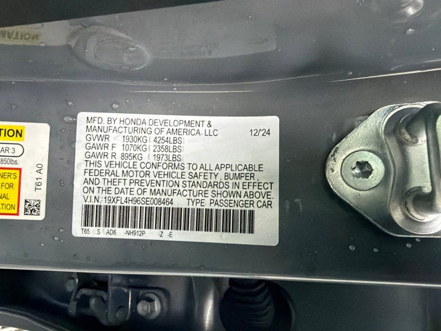 2025 Honda Civic Hatchback Hybrid Sport Touring