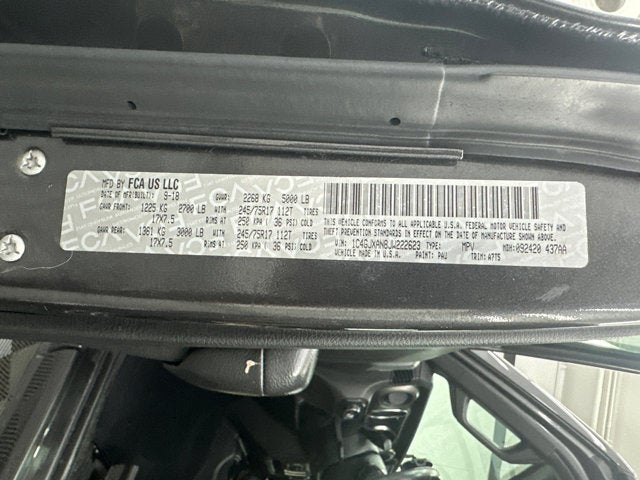 2018 Jeep Wrangler Sport S