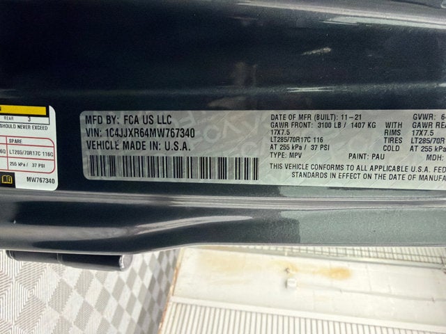 2021 Jeep Wrangler 4xe Unlimited Rubicon