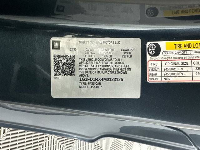 2021 Chevrolet Camaro 2LT