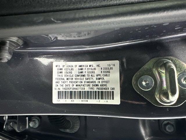 2017 Honda Accord Sport