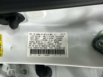 2014 Honda Accord EX