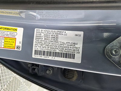 2022 Honda Accord Sport SE