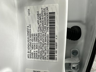 2025 Honda Accord SE