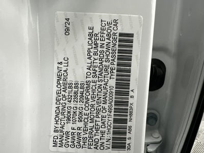 2025 Honda Accord SE