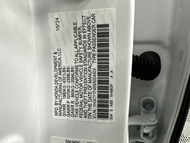 2025 Honda Accord SE