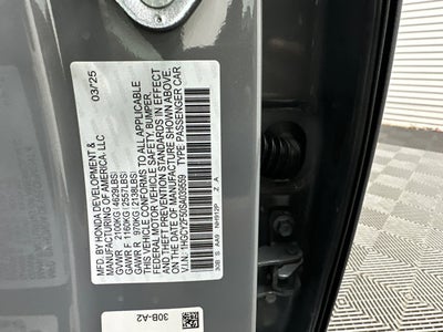 2025 Honda Accord Hybrid Sport