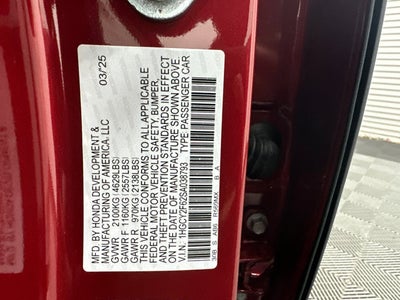 2025 Honda Accord Hybrid EX-L