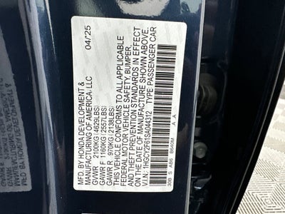 2025 Honda Accord Hybrid EX-L