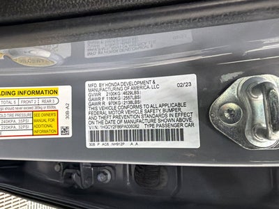 2023 Honda Accord Hybrid Touring