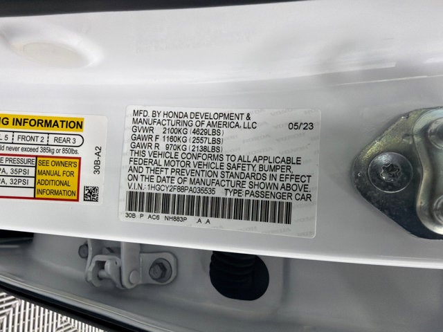 2023 Honda Accord Hybrid Touring