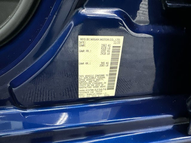 2021 Nissan Altima 2.5 SR