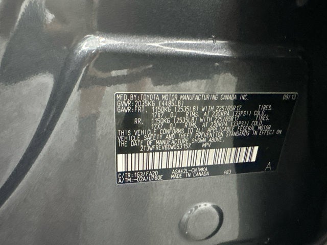 2013 Toyota RAV4 XLE