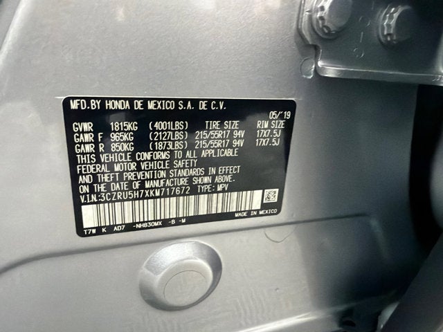 2019 Honda HR-V EX-L