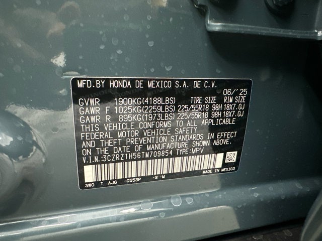 2026 Honda HR-V Sport