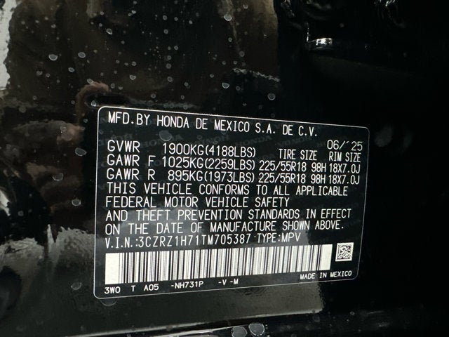 2026 Honda HR-V EX-L