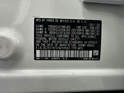 2026 Honda HR-V EX-L