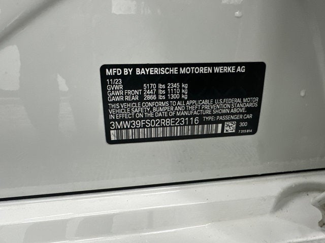 2024 BMW 3 Series 330e xDrive