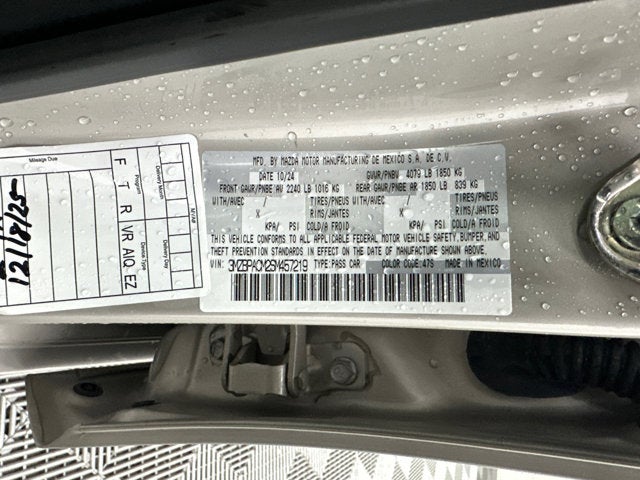 2025 Mazda Mazda3 2.5 S Preferred