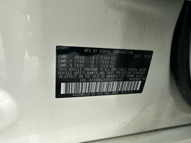 2024 Subaru Legacy Sport