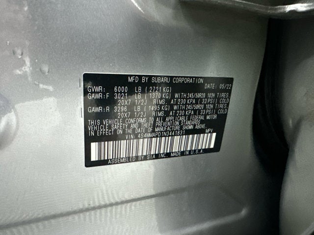 2022 Subaru Ascent Limited