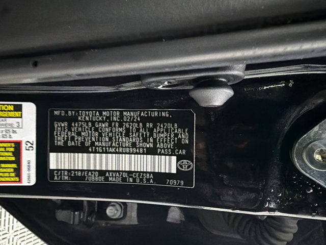 2024 Toyota Camry SE