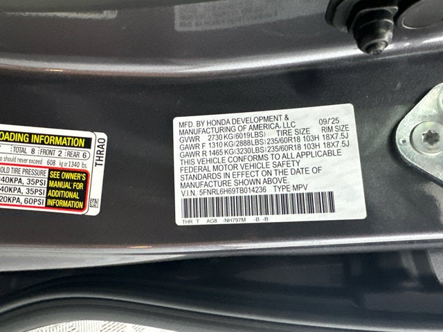 2026 Honda Odyssey EX-L