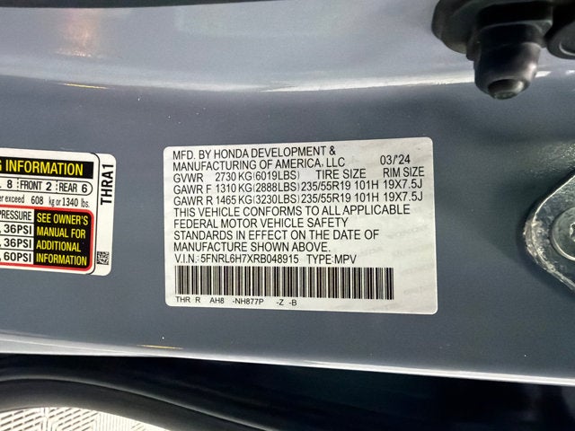 2024 Honda Odyssey Sport