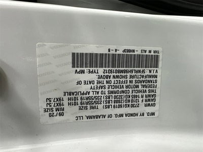 2021 Honda Odyssey Elite