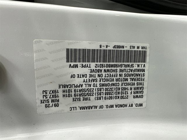 2021 Honda Odyssey Elite