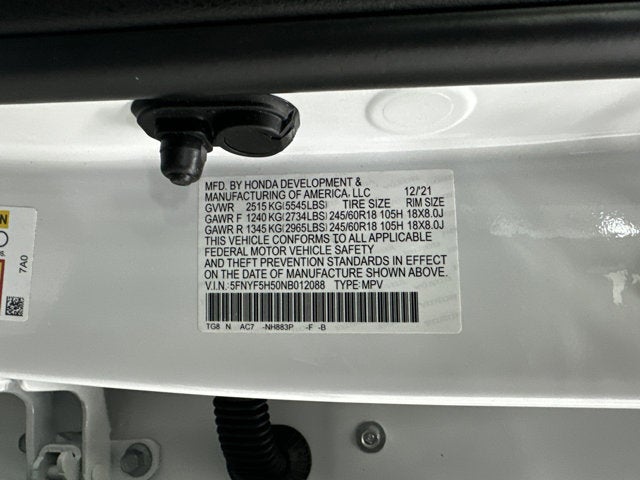 2022 Honda Pilot EX-L