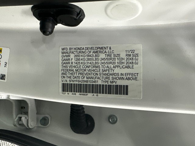 2022 Honda Pilot Special Edition