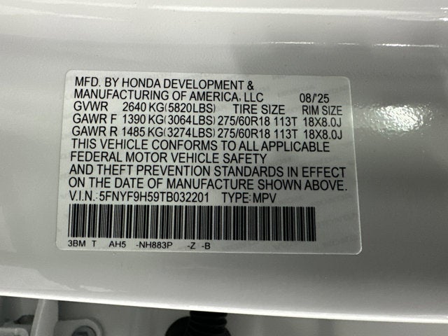 2026 Honda Passport TrailSport Blackout