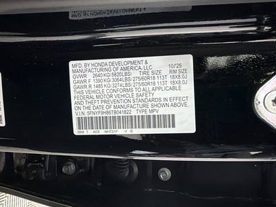 2026 Honda Passport TrailSport Elite