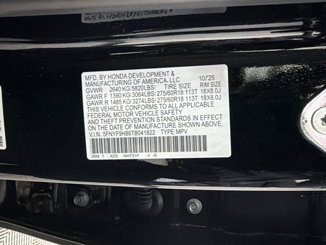 2026 Honda Passport TrailSport Elite