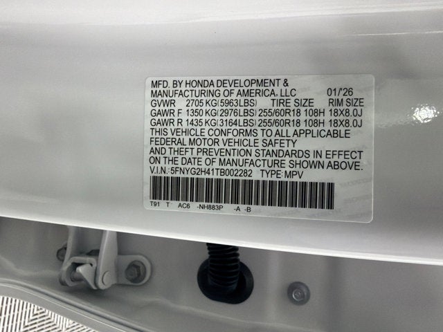 2026 Honda Pilot EX-L