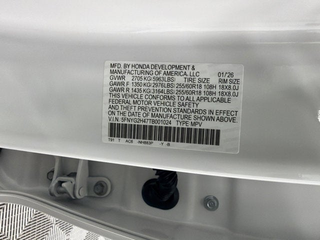 2026 Honda Pilot EX-L