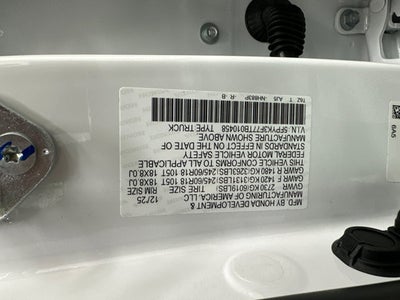 2026 Honda Ridgeline TrailSport+