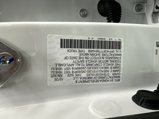 2026 Honda Ridgeline TrailSport+