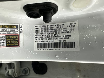 2015 Honda CR-V EX-L