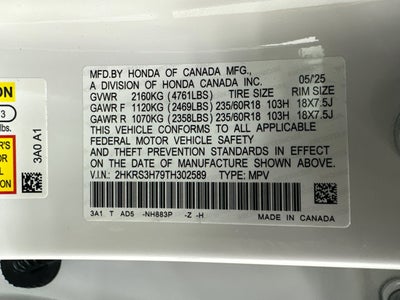 2026 Honda CR-V EX-L