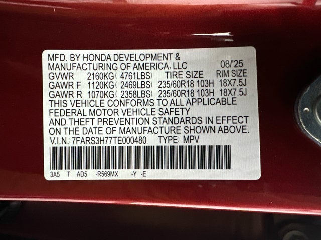 2026 Honda CR-V EX-L