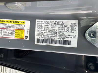 2025 Honda CR-V Hybrid Sport