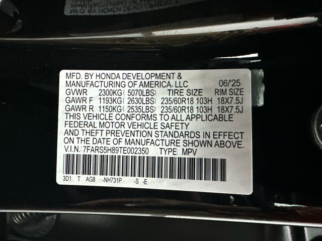 2026 Honda CR-V Hybrid Sport-L