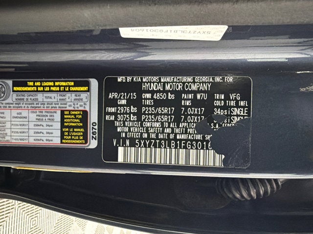 2015 Hyundai Santa Fe Sport Base