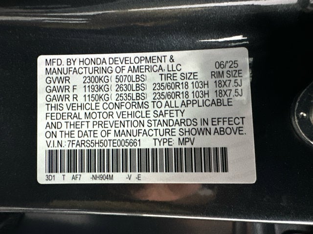 2026 Honda CR-V Hybrid Sport