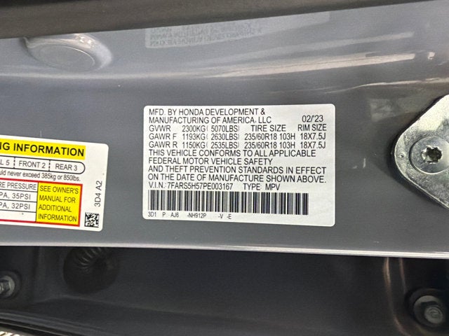 2023 Honda CR-V Hybrid Sport