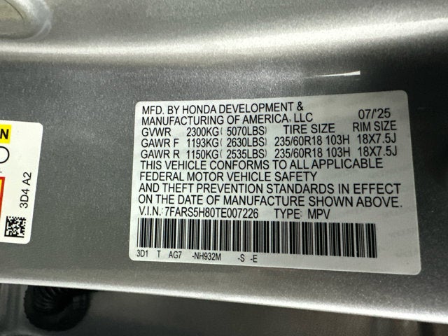 2026 Honda CR-V Hybrid Sport-L